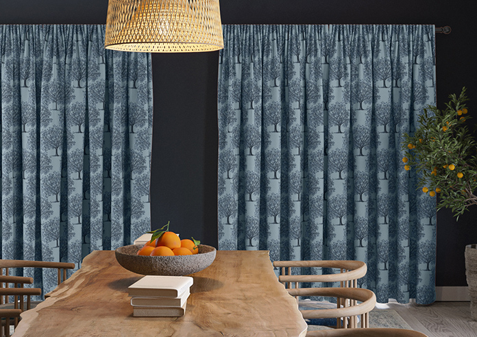 Classic Woodland, Monochrome - Made to Measure Curtains - Image 7